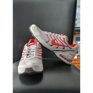 Nike Air Max Torch 4 CI2202 001 Metallic Grey/University Red Men Size 10.5